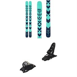 Black Crows Atris Birdie Skis - Women's ​+ Marker Squire 11 Ski Bindings 2024