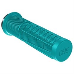 OneUp Components Thick Lock-On Grips - Turquoise