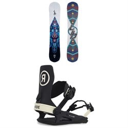 Lib Tech T.Rice Pro HP C2 Snowboard ​+ Ride C-6 Snowboard Bindings