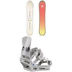Burton Family Tree Gril Master Snowboard ​+ Cartel X Snowboard Bindings 2024