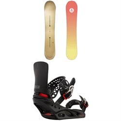 Burton Family Tree 3D Daily Driver Snowboard ​+ Lexa X Snowboard Bindings - Women's 2024