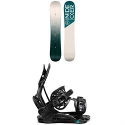 Nidecker Elle Snowboard ​+ Flow Mayon Snowboard Bindings - Women's 2024