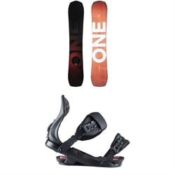 Rossignol One Snowboard ​+ XV Snowboard Bindings 2024