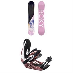 Roxy Dawn Snowboard ​+ Lola Snowboard Bindings - Women's 2024