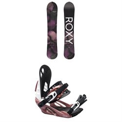 Roxy Smoothie C2 Snowboard ​+ Lola Snowboard Bindings - Women's 2024
