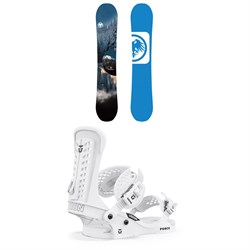 Never Summer Snowtrooper Snowboard ​+ Union Force Classic Snowboard Bindings 2024