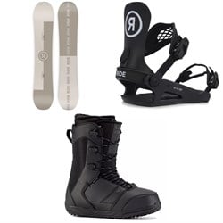 Ride Agenda Snowboard ​+ C-2 Snowboard Bindings ​+ Orion Snowboard Boots 2024