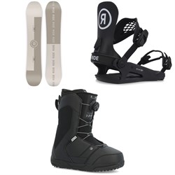 Scarponi Snowboard Ride ROOK BLACK 2024