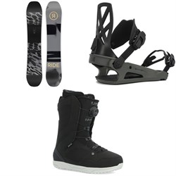 Ride Manic Snowboard ​+ C-4 Snowboard Bindings ​+ Anthem Snowboard Boots 2024