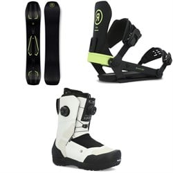 Ride Commissioner Snowboard ​+ A-10 Snowboard Bindings ​+ Torrent Snowboard Boots 2024