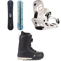 K2 Kandi Snowboard ​+ You​+H Snowboard Bindings ​+ You​+H Snowboard Boots - Kids' 2024