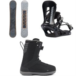 K2 Standard Snowboard ​+ Sonic Snowboard Bindings ​+ Raider Snowboard Boots 2024