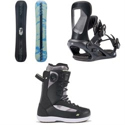 K2 Lime Lite Snowboard ​+ Bedford Snowboard Bindings ​+ Cosmo Snowboard Boots - Women's 2024
