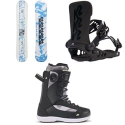 K2 Dreamsicle Snowboard ​+ Meridian Snowboard Bindings ​+ Cosmo Snowboard Boots - Women's 2024