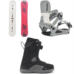 K2 Spellcaster Snowboard ​+ Network Snowboard Bindings ​+ Kinsley Snowboard Boots - Women's 2024