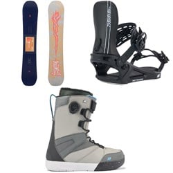 K2 Broadcast Snowboard ​+ Bond Snowboard Bindings ​+ Overdraft Snowboard Boots 2024
