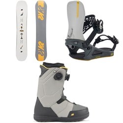 K2 Afterblack Snowboard ​+ Bond Snowboard Bindings ​+ Maysis Snowboard Boots 2024