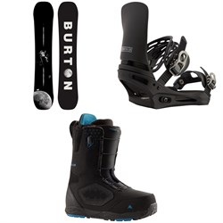 Burton Process Snowboard ​+ Cartel X Snowboard Bindings ​+ Photon Snowboard Boots 2024