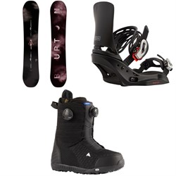 Burton Talent Scout Snowboard ​+ Lexa EST Snowboard Bindings ​+ Ritual LTD Boa Snowboard Boots - Women's 2024