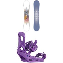 Burton Stylus Snowboard ​+ Scribe Snowboard Bindings - Women's 2025