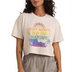Roark Mountain Cropped T-Shirt - Women's