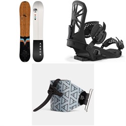 Arbor Veda Camber Splitboard ​+ Union Explorer Splitboard Bindings ​+ evo x Pomoca Pro Glide Splitboard Skins 2024