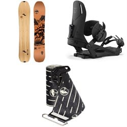 Arbor Carter Camber Splitboard ​+ Union Charger Splitboard Bindings ​+ Satori​/Carter Splitboard Skins 2024