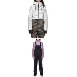 686 Athena Insulated Jacket ​+ Black Magic Insulated Bibs - Women's 2024