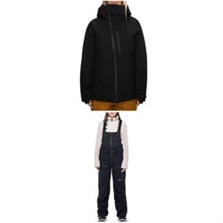 686 Hydra Insulated Jacket ​+ GORE-TEX Hydrastash Bibs - Women's 2024