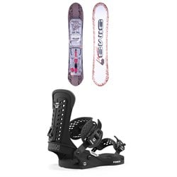 Sims Nub Snowboard ​+ Union Force Classic Snowboard Bindings