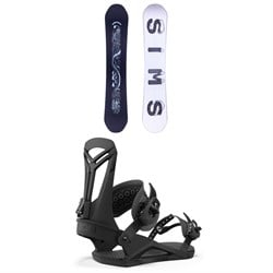Sims The Day Snowboard ​+ Union Flite Pro Snowboard Bindings 2024