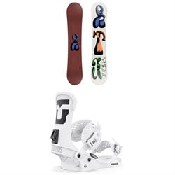 Public Snowboards Disorder Snowboard ​+ Union Force Classic Snowboard Bindings 2024