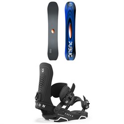 Public Snowboards Research Snowboard ​+ Union Force Snowboard Bindings 2024