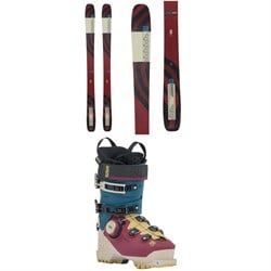 K2 Mindbender 96 C W Skis - Women's ​+ K2 Mindbender 95 BOA Alpine Touring Ski Boots - Women's 2024