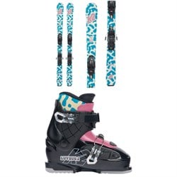 K2 Luv Bug Skis ​+ FDT 4.5 Bindings - Kids' ​+ K2 Luv Bug 2 Ski Boots - Kids' 2024