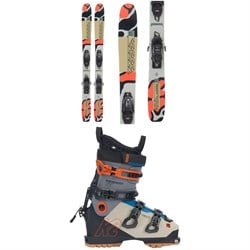 K2 Mindbender Jr Skis ​+ FDT 7.0 Bindings - Kids' ​+ K2 Mindbender Team Jr Alpine Touring Ski Boots - Kids' 2024