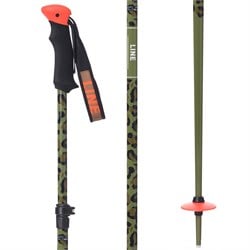 Line Skis Slider Camo Adjustable Ski Poles 2025