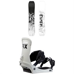 Slash ATV Snowboard ​+ Fix Truce Snowboard Bindings 2024