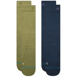 Stance Iconic Mid Poly Snow Socks 2-Pack