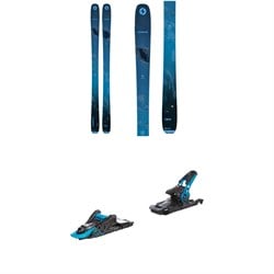 Blizzard Hustle 9 Skis ​+ Salomon S​/Lab Shift MNC 13 Alpine Touring Ski Bindings 2024