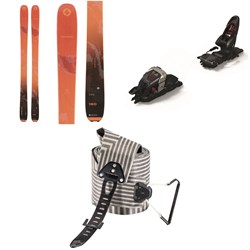 Blizzard Hustle 10 Skis ​+ Marker Duke PT 12 Alpine Touring Ski Bindings ​+ Black Diamond Ultralite Mix STS Climbing Skins 2024