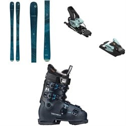 Blizzard Black Pearl 82 Skis - Women's ​+ Salomon Strive 12 GW Ski Bindings ​+ Tecnica Mach1 MV 95 W Ski Boots - Women's