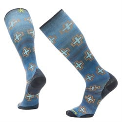 Smartwool Zero Cushion Paths Crossed Print OTC Socks