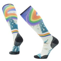 Smartwool Zero Cushion Rainbow Trails Print OTC Socks