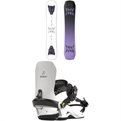 Bataleon Disaster Snowboard ​+ Fly Snowboard Bindings 2024