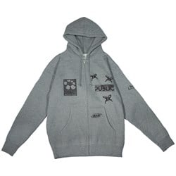 Public Snowboards Sum Zip Hoodie - Men's