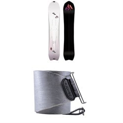 Jones Stratos Splitboard ​+ Nomad Pro Universal Tail Clip Splitboard Skins - Women's 2025