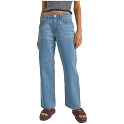 Rhythm Washed Out Denim Pants - Women's