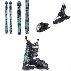 K2 Reckoner 92 W Skis ​+ Look SPX 12 GW Ski Bindings ​+ Nordica Promachine 95 Ski Boots - Women's 2024