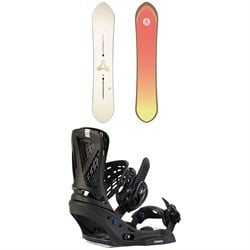 Burton Family Tree Power Wagon Snowboard ​+ Escapade EST Snowboard Bindings - Women's